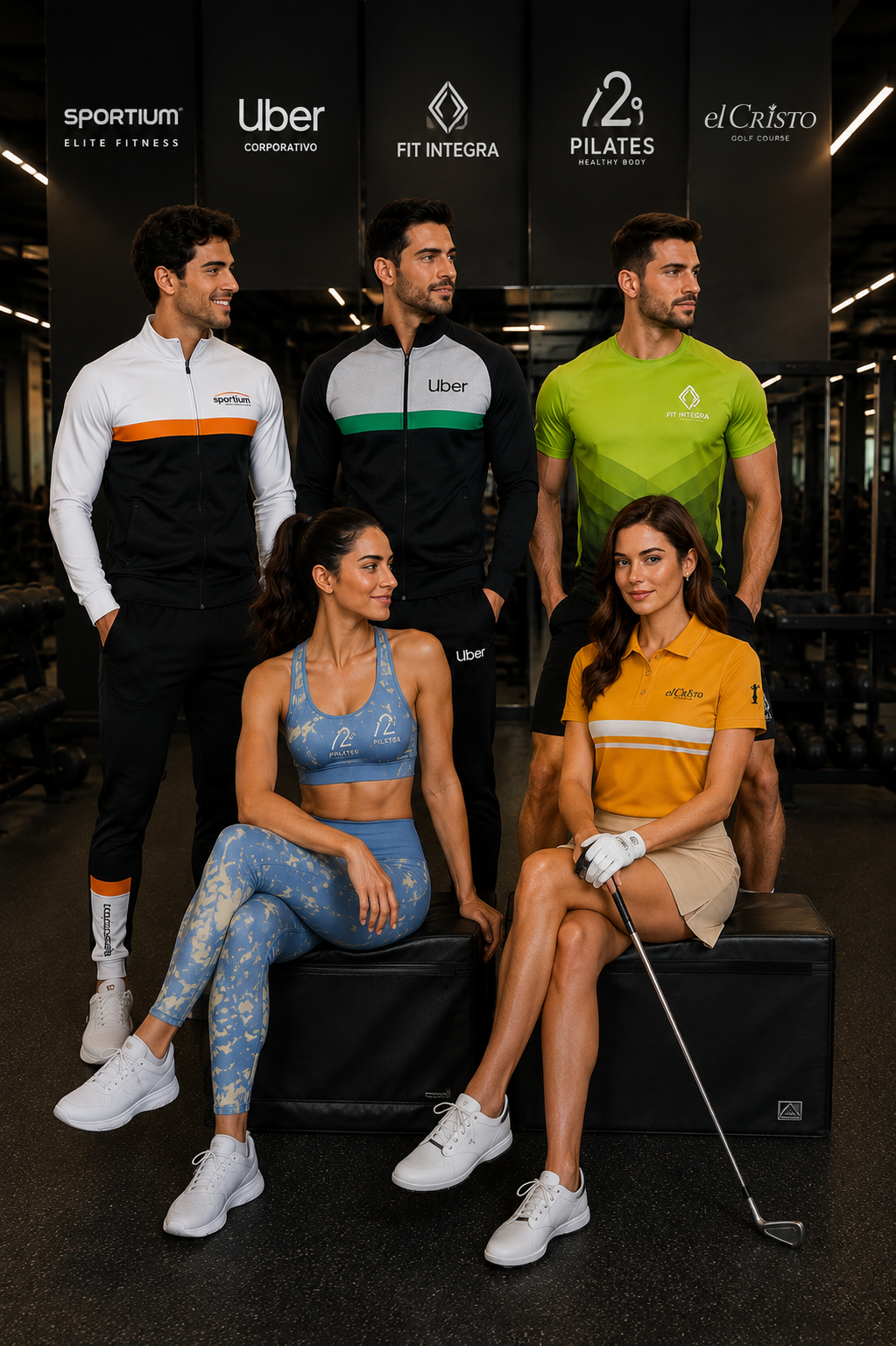 Línea deportiva KUMI con prendas personalizadas para distintas marcas